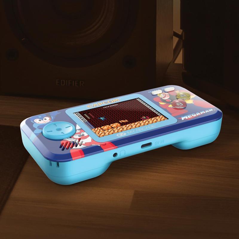 Sistema de videogame portátil My Arcade Megaman Pocket Player Pro